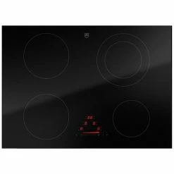 V-ZUG CookTop V4000 A704 CT4T74ESD4 3115200001 - Glaskeramik Mit Direkter Bedienung
