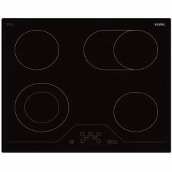 Sharp VEA24046 60cm EU - Glaskeramik Mit Direkter Bedienung