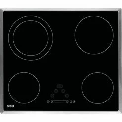 Sibir GK 4311 TS Black Des - Glaskeramik Mit Direkter Bedienung