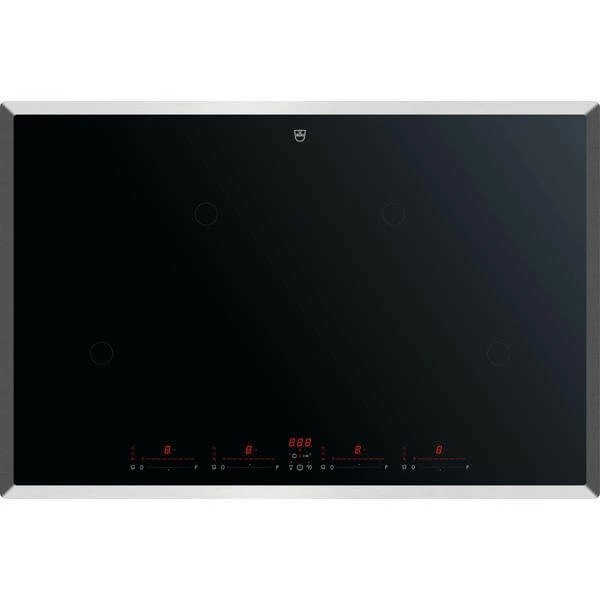 V-ZUG CookTopInduktion V4000 / 80 Cm - Glaskeramik Mit Direkter Bedienung