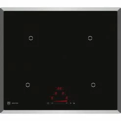 V-ZUG GK47TIM Schwarz - Standardrahmen Chrom - Glaskeramik Mit Direkter Bedienung