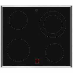 V-ZUG CookTop V400 Chromstahl-Rahmen - Glaskeramik Für Herde Und Einbauschaltkästen